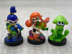 amiibo 아미보 스플라툰 3점