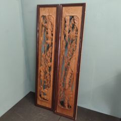 745 美品‼︎ 板橋英三 木版画 昭和「夕食」 レトロ 木枠額 - メルカリ