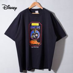 90s USA製 ディズニー Disney ディック トレイシー Dick Tracy Tシャツ XL ブラック ヴィンテージ シングルステッチ ムービー 映画 アメカジ ストリート オーバーサイズ HUGGER ハガー 古着 c8006
