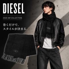 新品 DIESEL ディーゼル マフラー メンズ レディース S-IMON-D-LONG