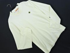 CASTELBAJAC カステルバジャック SPORT ゴルフ 長袖 カットソー size3/アイボリー ◇■ メンズ