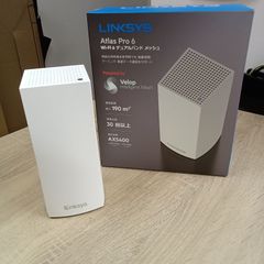 1台 Linksys Atlas Pro6 MX5500 WiFi VELOP② - メルカリ