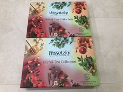 WISSOTZKY TEA 紅茶＆ハーブティーセット 120包 木箱入り - メルカリ