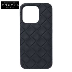 ボッテガヴェネタiPhone12ケース イントレチャート 黒 ショルダー