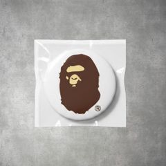 A BATHING APE BAPE ベイプ エイプ 缶バッジ 非売品 0-98-1226