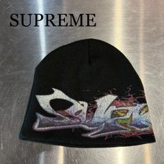 sankuanz ビーニー ニット帽 GRAFFITI PRINT BEANIE - メルカリ