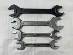両口スパナ　4本セット　 AIGO　27 24 KOA　21 29 N.T.K　7/8 25/32 N.T.K　3/4  セール