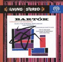 [Used] Classical CD: Reiner (Fritz) / Bartók: Concerto for Orchestra, Music for Strings, Percussion and Celesta / Hungarian Sketches
