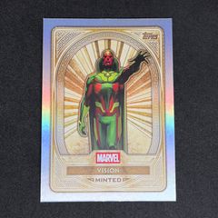 Vision ヴィジョン 2025 Topps Marvel Mint ベースカード Gold #100