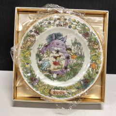 32.【現状品】となりのトトロ イヤリープレート 2004 ノリタケ