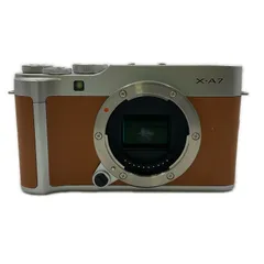 【全額返金保証】【最速発送】FUJIFILM デジタル一眼 X-A7 ボディ キャメル 動作確認済