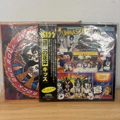 帯付き2枚セット】KISS LPレコード 地獄のロック・ファイアー / 仮面の