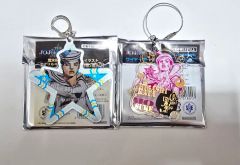 ジョジョの奇妙な冒険 ジョジョ展 メタルディスク型キーホルダー 承