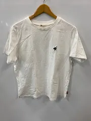 PA523⚫︎java⚫︎ジャバ⚫︎カットソー⚫︎ドット絵⚫︎風の鳥の刺繍⚫︎Tシャツ⚫︎クルーネック⚫︎ユニセックス⚫︎sizeL⚫︎白のサムネイル