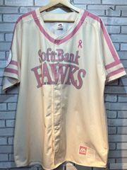 福岡ソフトバンクホークス ピンクリボン レプリカユニフォーム 19 大津