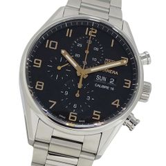 タグホイヤー TAG Heuer カレラ CV2A1AB 時計 メンズ ブランド キャリバー16 クロノグラフ 自動巻き AT ステンレス SS レザー 磨き済み 【中古】