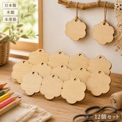 カメラ 木製パーツ 12個セット 未塗装 ハンドメイド素材