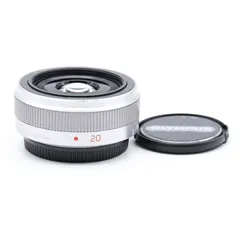 Panasonic G 20mm F1.7 II ASPH. シルバー｜マイクロフォーサーズ用 単焦点レンズ｜大口径F1.7 パンケーキレンズ【中古】