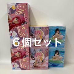 미개봉 To LOVE 루토라부루 다크니스 냐 루즈 이쿠쿤 라라 Desktop Cute 나나 룸웨어 ver Aqua Float Girls 코테가와 유이 피규어 3종 6개 세트 LF8963 f107