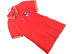 Callaway キャロウェイ GOLF ゴルフ ロゴ 刺 ポロシャツ sizeM/赤 ■◆ レディース