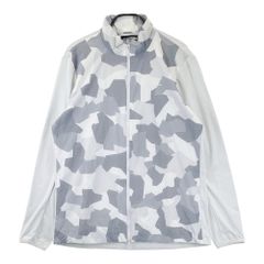サイズ：XL J.LINDEBERG ジェイリンドバーグ  中綿ジャケット カモフラ グレー系 [240101680095] ゴルフウェア メンズ ストスト