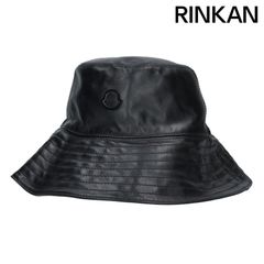 몽클레일 × 에드워드 에닌후루 BUCKET HAT 가죽 버킷 모자 남성 L