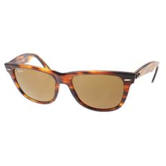 Ray-Ban レイバン RB2140 954 WAYFARER Made in Italy ウェリントンサングラス ブラウン 54□18