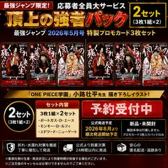 予約/8月発送予定】先着10点限定 ワンピースカード 頂上の強者パック