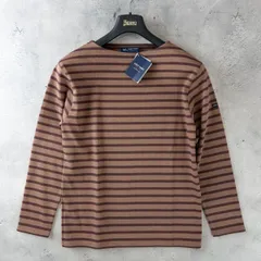 人気カラー★SAINT JAMES 長袖 ボーダーカットソー ブラウン サイズ3 2026年最新】SAINT JAMES カラー：ブラウン系 レディース 長袖 Tシャツ