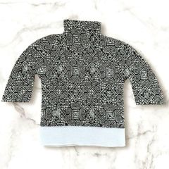 極美品】ミーイッセイミヤケ 幾何学総柄 ストレッチ プリーツ