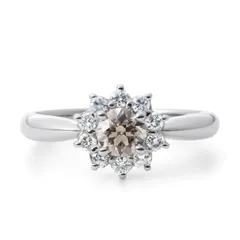 ❤️プラチナ 900 ダイヤモンド 0.756ct リング 指輪 13号 鑑定付 