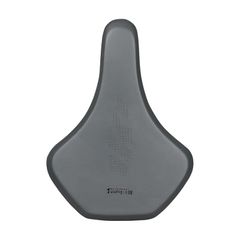 [Brand New] GORIX Bicycle Saddle - Wide/Relaxed Posture/City Riding/High-Rebound Cushion/Relieves Butt Pain - Gray - Stylish - Suitable for Cross Bikes, E-BIKEs, Mountain Bikes, Mini Velos - Customizable (GC-PILLOW3D) 0