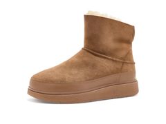 フィットフロップ レディース シューズ ブーツ・レインブーツ ミニ FitFlop GenFF Mini DoubleFaced Shearling Boots Desertan タン
