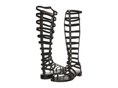 スチュアート ワイツマン レディース シューズ サンダル Stuart Weitzman Gladiator Black Nappa Leather ブラック