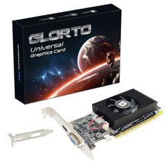신품 GeForce GT 610 그래픽 보드, 2GB, DDR3, 64비트, PCI Express X16, DirectX11, HDMI/VGA, 로우 프로파일, PC, SFF, 및 HTPC용 엔트리 레벨 GPU, Win11 46d700de