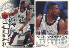 [중고] 스포츠 [Autograph]:NICK ANDERSON(친필친필 사인들어가)