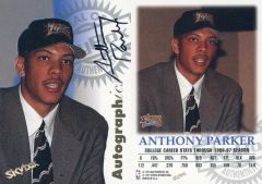 [중고] 스포츠 [Autograph]:ANTHONY PARKER(친필친필 사인들어가)