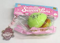 [신품] 스퀴즈 햄버거 (정말) Sweet Puni 스위트 푸니 실리콘 스퀴즈