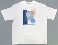 [중고] T셔츠 사쿠라 하루카 Space A la mode T-shirt Collection(T셔츠) 화이트 M사이즈 [WIND BREAKER]