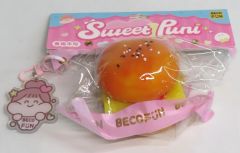 [신품] 스퀴즈 햄버거 Sweet Puni 스위트 푸니 실리콘 스퀴즈
