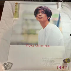 未使用・未裁断】内田有紀 1997年度 カレンダー B2サイズ 7枚綴り