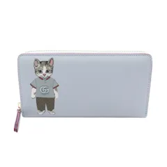 グッチ GUCCI ラウンド長財布 GUCCI × ヒグチユウコ 847918 ライト