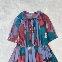marimekko マリメッコ ウニッコ フラワー フレアスカート コットン S