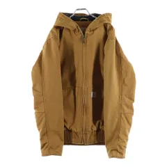 CARHARTT (カーハート) WASHED DUCK INSULATED ACTIVE JACKET ウォッシュ加工 ダック地 中綿アクティブジャケット ブラウン 104050-BRNのサムネイル
