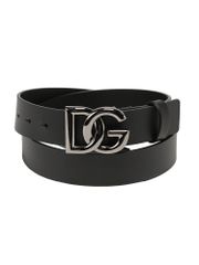 DOLCE & GABBANA Men's Belt with DG Buckle
