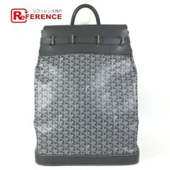 GOYARD ゴヤール ボストンバッグ スティーマー PVC/レザー グレー