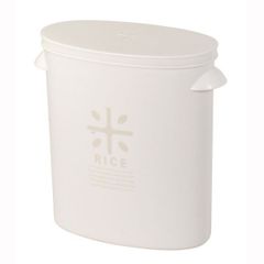 パール金属 RICE お米袋のままストック5kg用 ホワイト