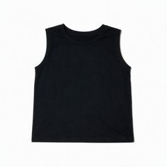 earthy アーシー ノースリーブタンク F 黒 UNIQLO風
