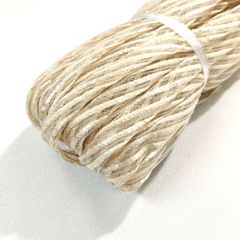 〇ラミー麻ブレード 130M 幅5mm こげ茶 夏帽子 麦わら ブレード素材