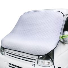 SELENEFF サンシェード 外付け フロントガラスカバー 車 ドラレコ対応 断熱 遮熱 軽自動車 SUV 大型 紫外線カット 暑さ対策 凍結防止 | 熱対策, ドライブレコーダー干渉防止, 外付けタイプ, 日除けカバー, 凍結防止シート, 雨, 雪, …